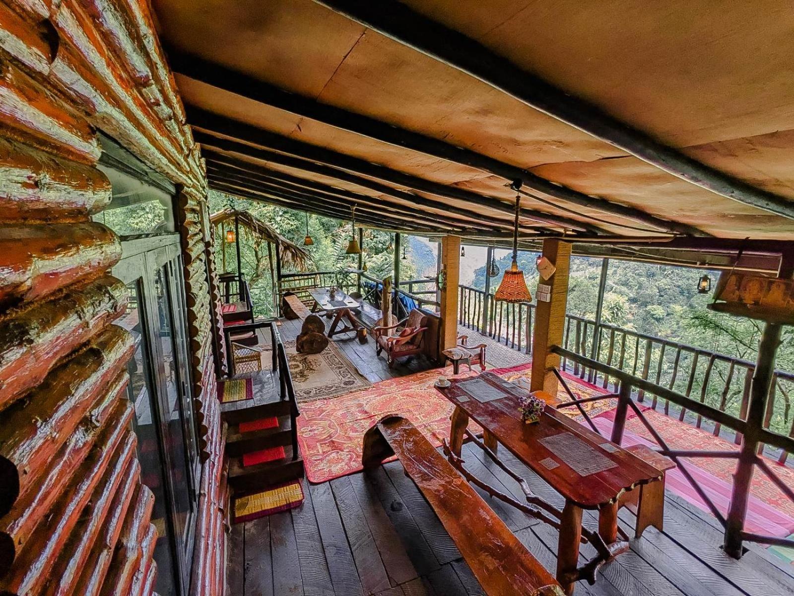 Hilltop Wood Lodge Ella Exterior foto
